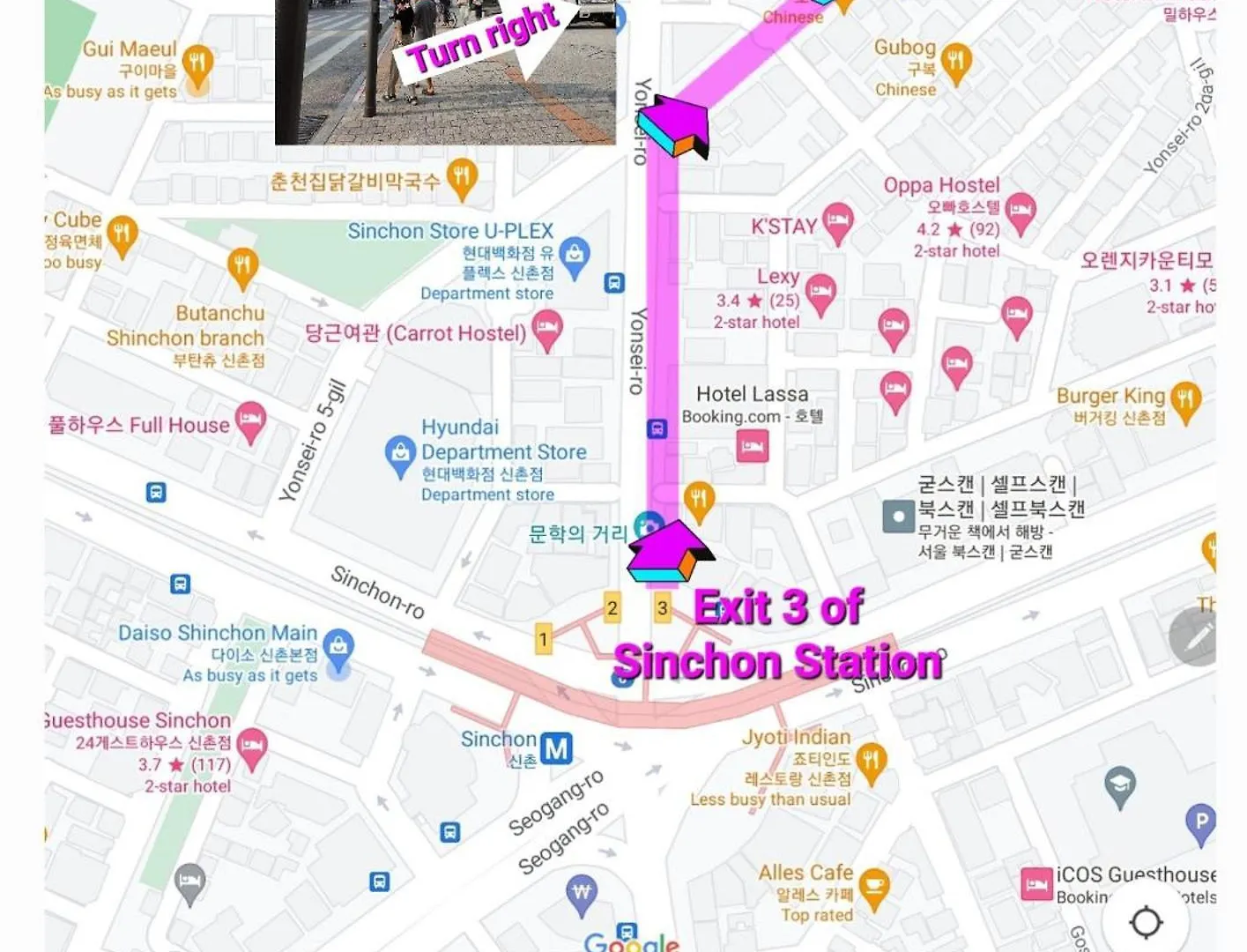 24 Guesthouse Sinchon Avenue Seoul 0*,  South Korea